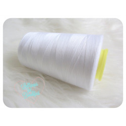 Overlockgarn 5000 Yards - weiß